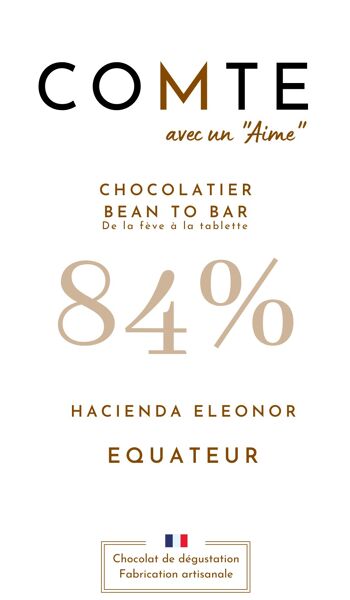 Hacienda Eleonor - Equateur -  84% Cacao 2