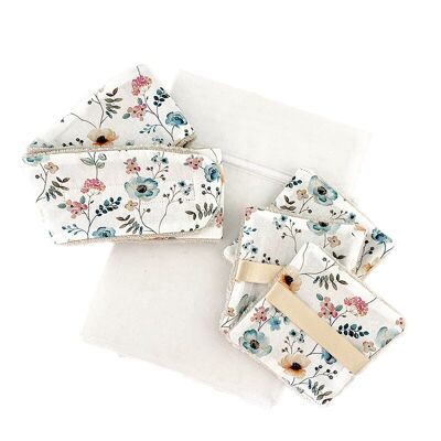 Headband and washable cottons - Flowers