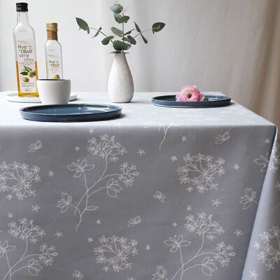 Nappe enduite Astrance gris blanc