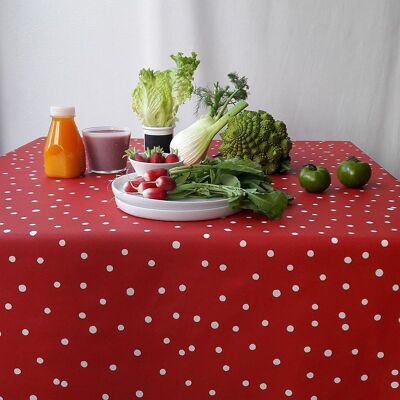 coated Pine wholesale tablecloth Buy red