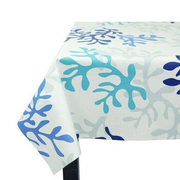 Nappe enduite Corail bleu 39