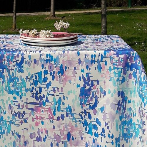 Nappe enduite Reflets Bleus violet