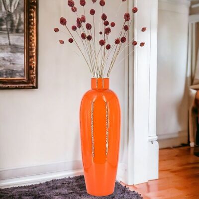 Large floor vase in ceramic