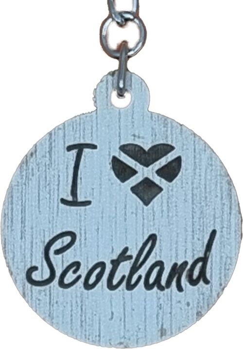 I Heart Scotland Keyring
