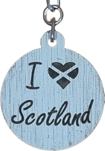 Porte-clés I Heart Scotland