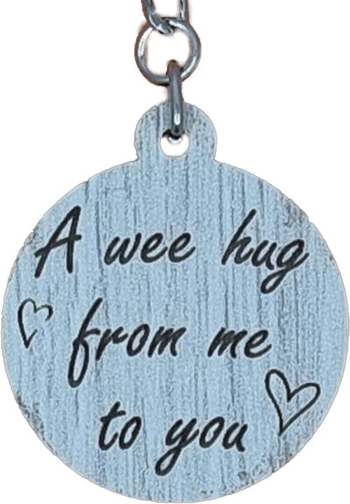 A Wee Hug Keyring