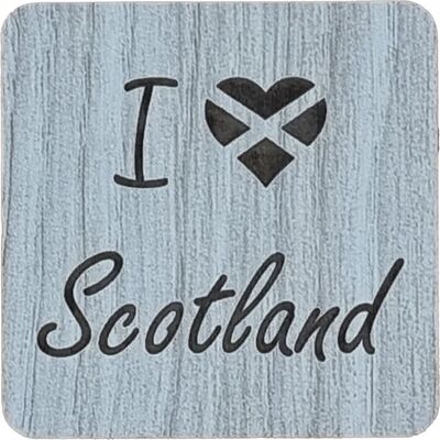I corazón Escocia Imán