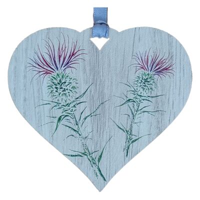 Thistle Colourful Heart