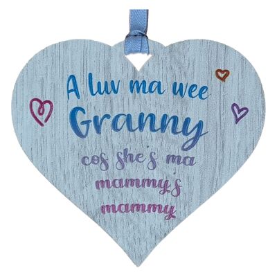 Mammy's Mammy Colourful Heart