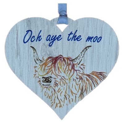 Och aye the moo Colourful Heart