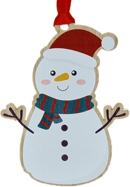 Snowman Colourful Hanger
