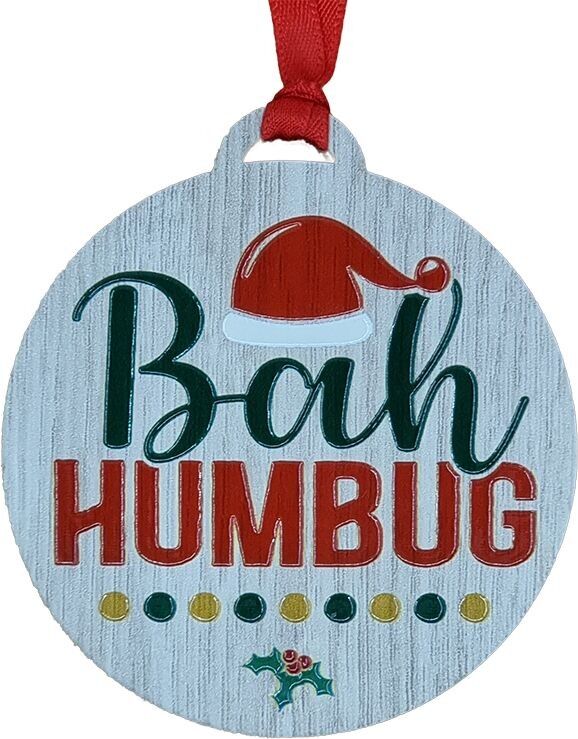 Bah Humbug Bunter Kleiderbügel
