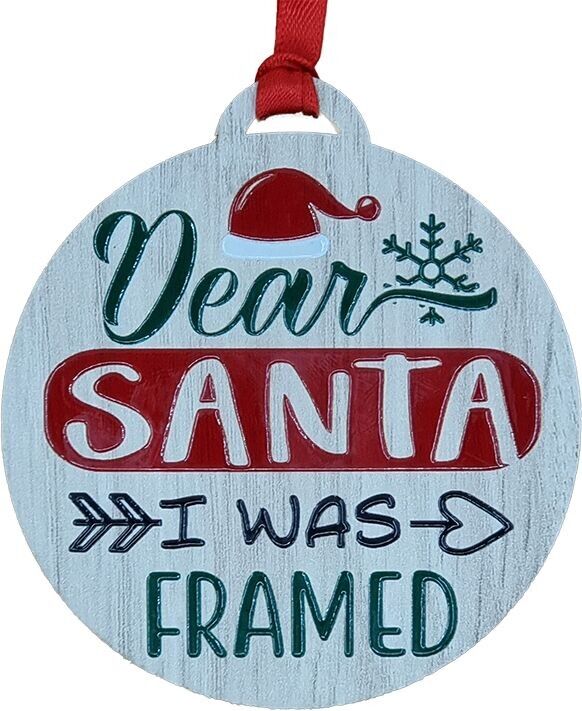 Ich wurde mit einem farbenfrohen Kleiderbügel gerahmt