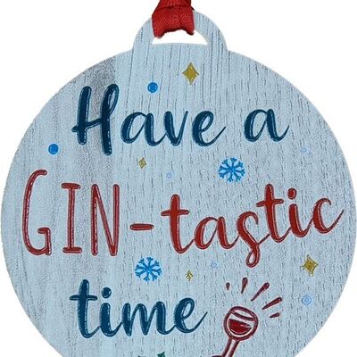 Gin-tastic Time Colgador Colorido