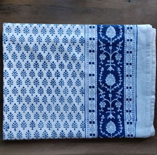 Sofia Blue XL Tablecloth