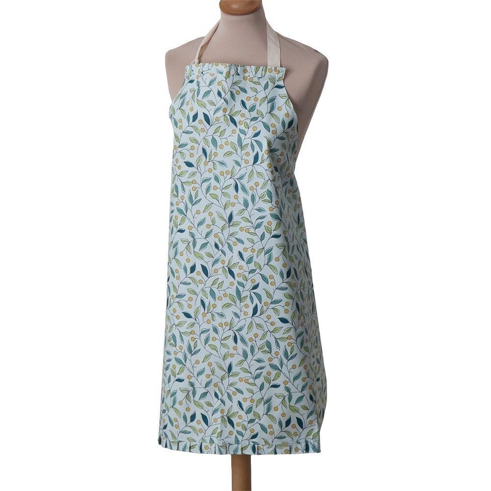 Grembiule spalmato verde lime