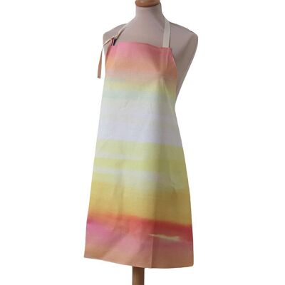 Watercolor Coated Apron