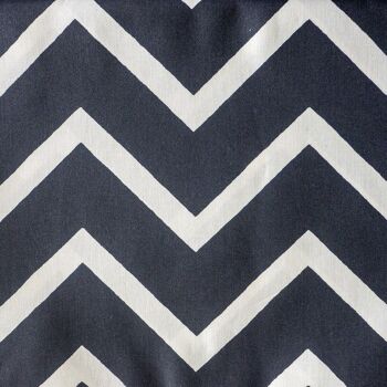 Set de table enduit Chevrons noir 2