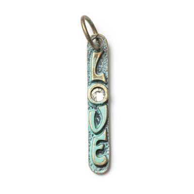 LOVE turquoise, amulet M