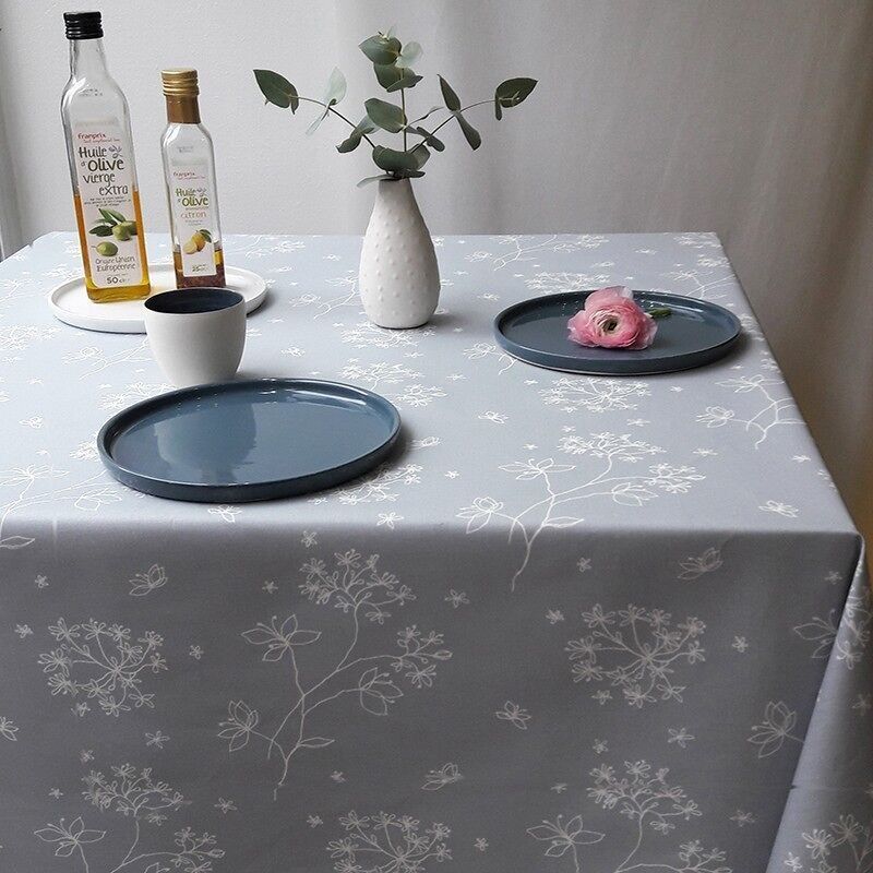 Astrance gray coated table runner