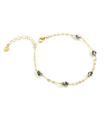 Bracelet en or avec cristaux Black Diamond 2