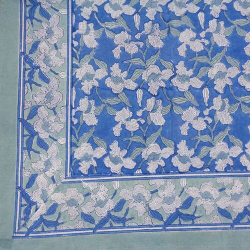 Orchid Blue Rectangular Tablecloth