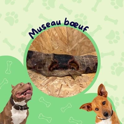 Museaux Bœuf (Sachet 1kg) / Friandise chien