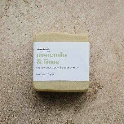 Sapone all'avocado e lime