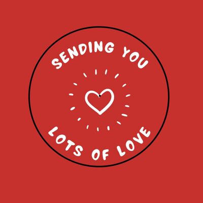 Botschaft in stimmungsvollem Licht – Lots Of Love