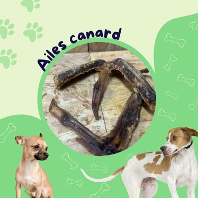 Ali d'anatra (sacco da 1 kg) / Dolcetto per cani