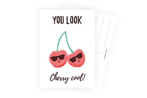 You look cherry cool