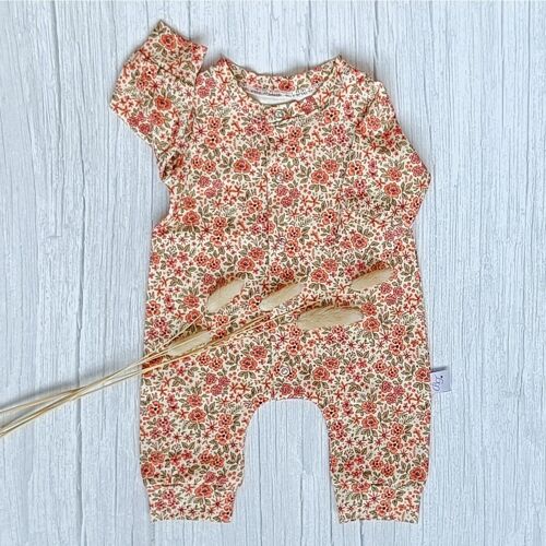 Playsuit Clay Pink Flowers