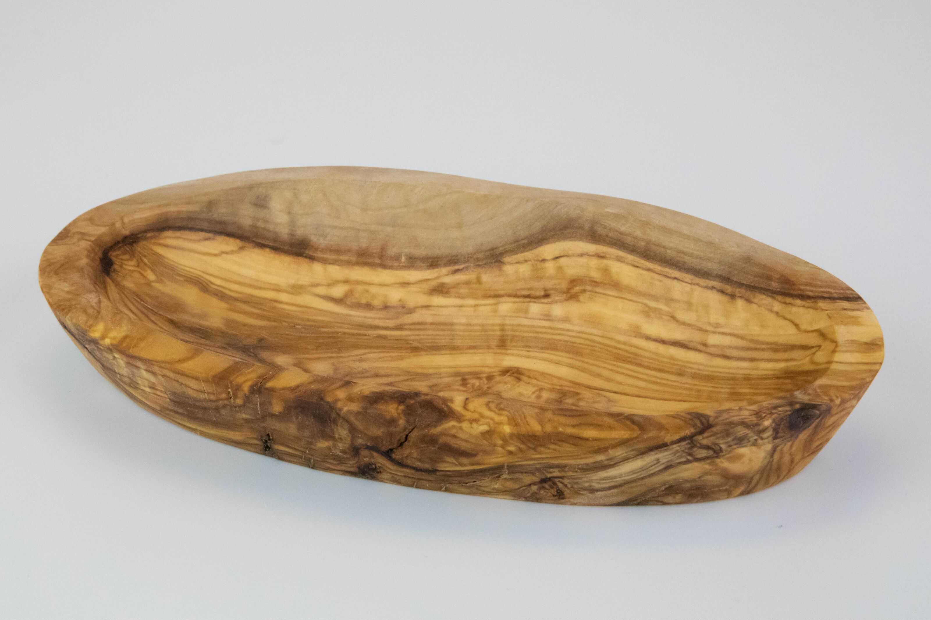 Piatto piano in legno di Ulivo - Arte Legno