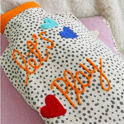 Hot water bottle Let's Play- SALE