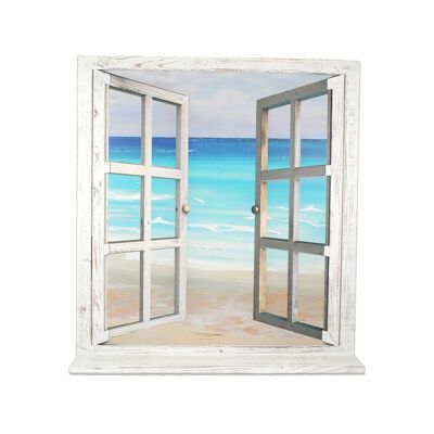 Peinture de fenêtre de mer