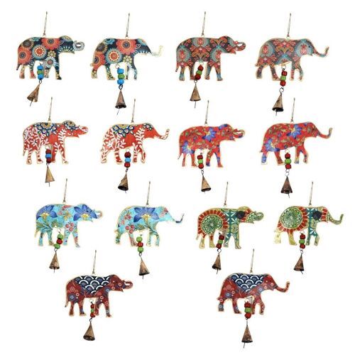 Elefante Colgante Set 14U