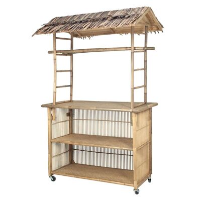 Bamboo Trolley-Bar Counter