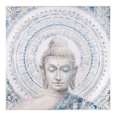 Cuadro Buda Relieve Mandala