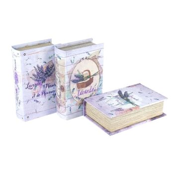 Coffret Livre Lavande 3U