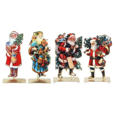 Santa Claus Set 4 Units