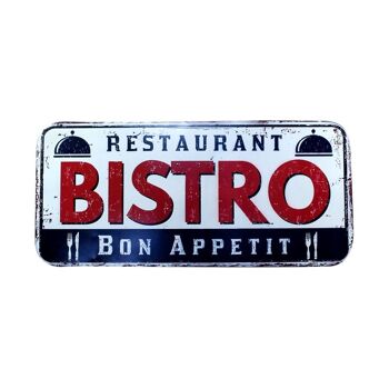 Table bistrot Bon Appetit 3