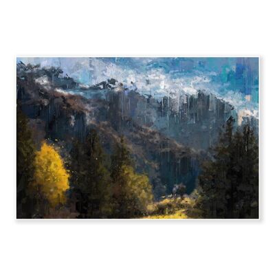 A Beautiful Landscape View Fine Art Print 50x70cm