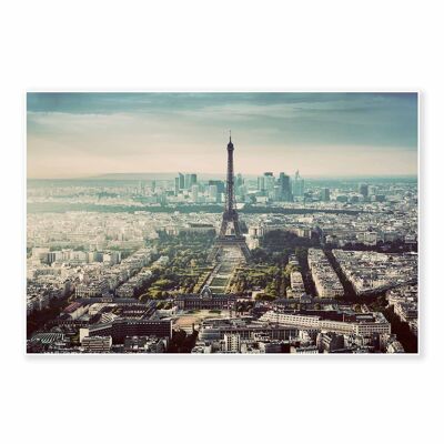 A Glimpse Of Eiffel Tower Art Print 50x70cm