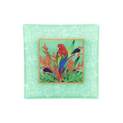 Parrot Table Plate
