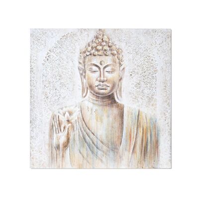 Pittura di rilievo del Buddha