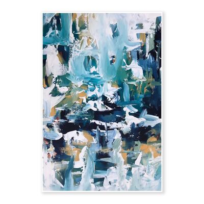 Abstract 104 Art Print 50x70cm