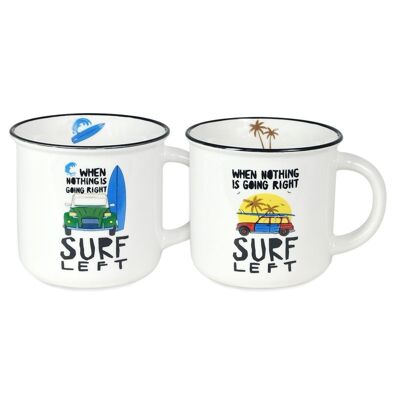 Mug Surf Coffret Cadeau 2U