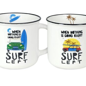 Mug Surf Coffret Cadeau 2U 2