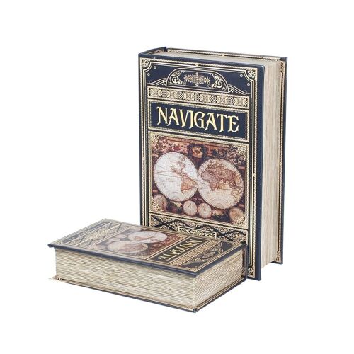 Cajas Libro Navigate Set 2U