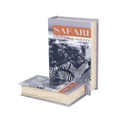 Safari-Bücherboxen Zebra 2U